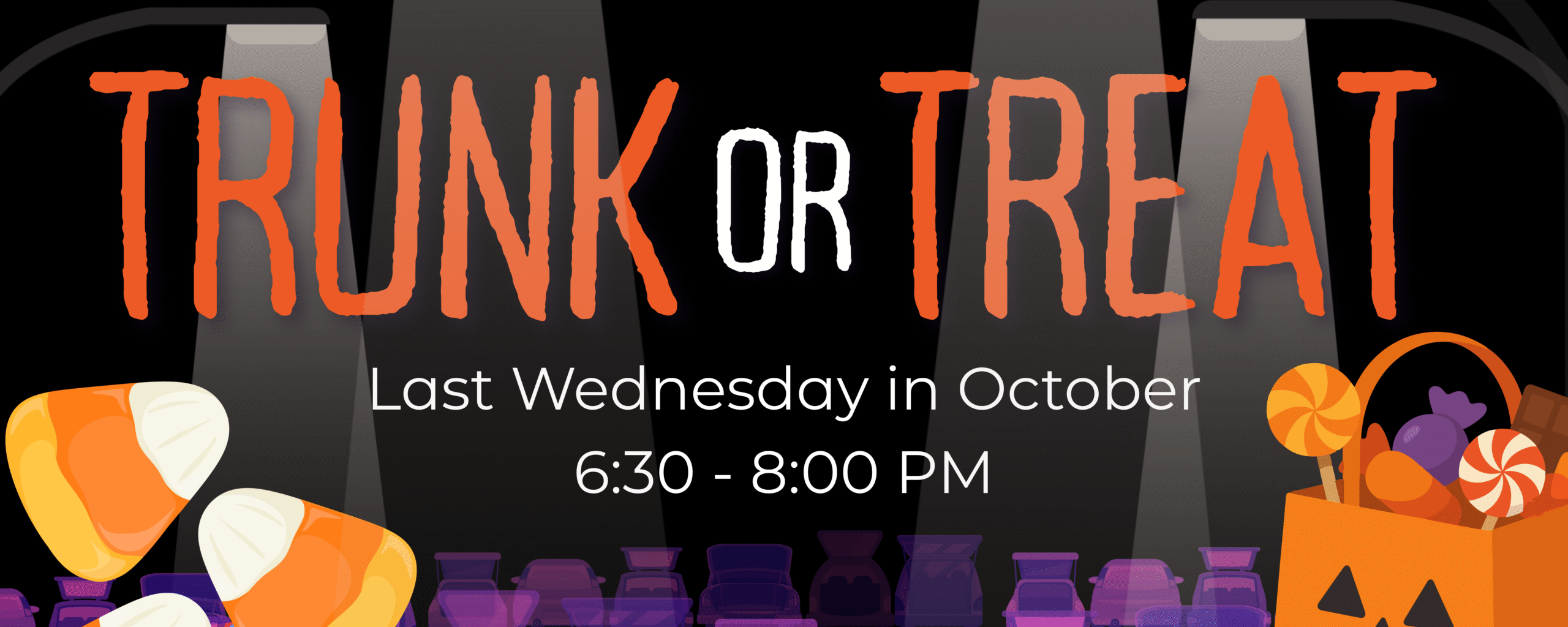 Landmark Trunk or Treat Banner 2025